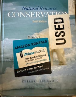 Natural Resource Conservation - Chiras Reganold - tenth edition