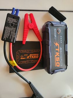 TREKURE Car Battery Jump Starter 8000A 26800mAh, Portable Car Jump Starter for All Gas and 12L Diesel Engines, Power Bank & Battery Jumper, Portable J