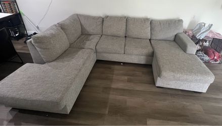 Grey Sectional Couch