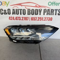 2019 2020 2021 2022 2023 2024 Volkswagen Jetta Right Passenger Side Headlight Led 