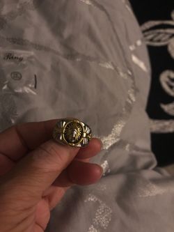 Brand new ring size 10 cowboy Viking ring