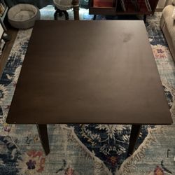 Solid Wood Dining Table - Mid-Century Design