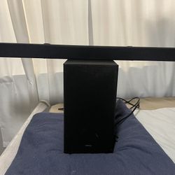 Samsung Sound Bar And Subwoofer