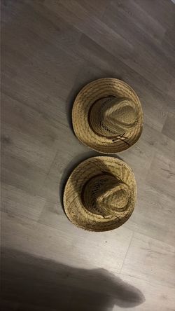 Straw Sun Hats – Set of 2