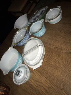 Casserole dish with lids all 14 pieces