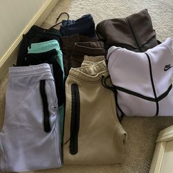 Nike Tech Pants -Zip Up