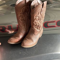 Little Kid Brown Cat And jack Target Boots Size 13