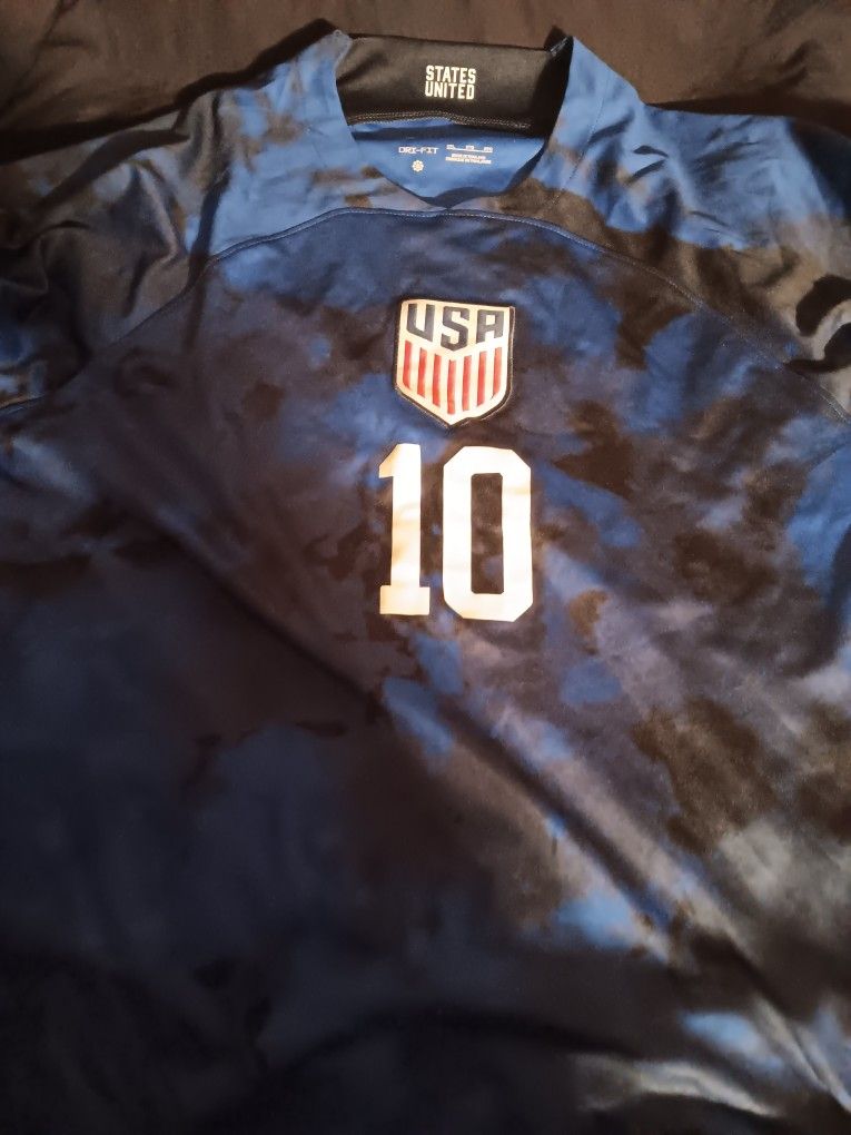 Christian Pulisic USA America Football Soccer Jersey