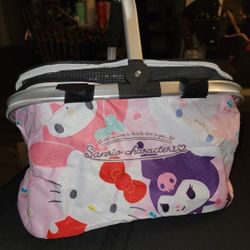 Sanrio Hello Kitty Insulated Picnic Basket Brand New 