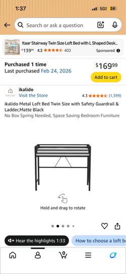 Bunk bed