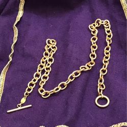 14 K Ladies Chain 17 Inch Long
