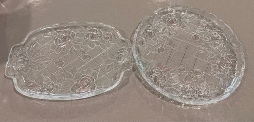 Japanese soga Ice Rose Platter