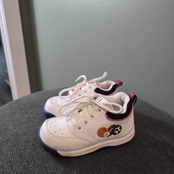 BABY BOY PERFECT FIRST SHOES SZ 7 REAL LEATHER STRIDE RITE NICE CONDITION!