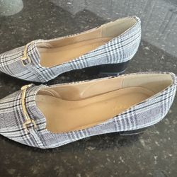 Plaid Checkered -Size 5.5 -Brand New 