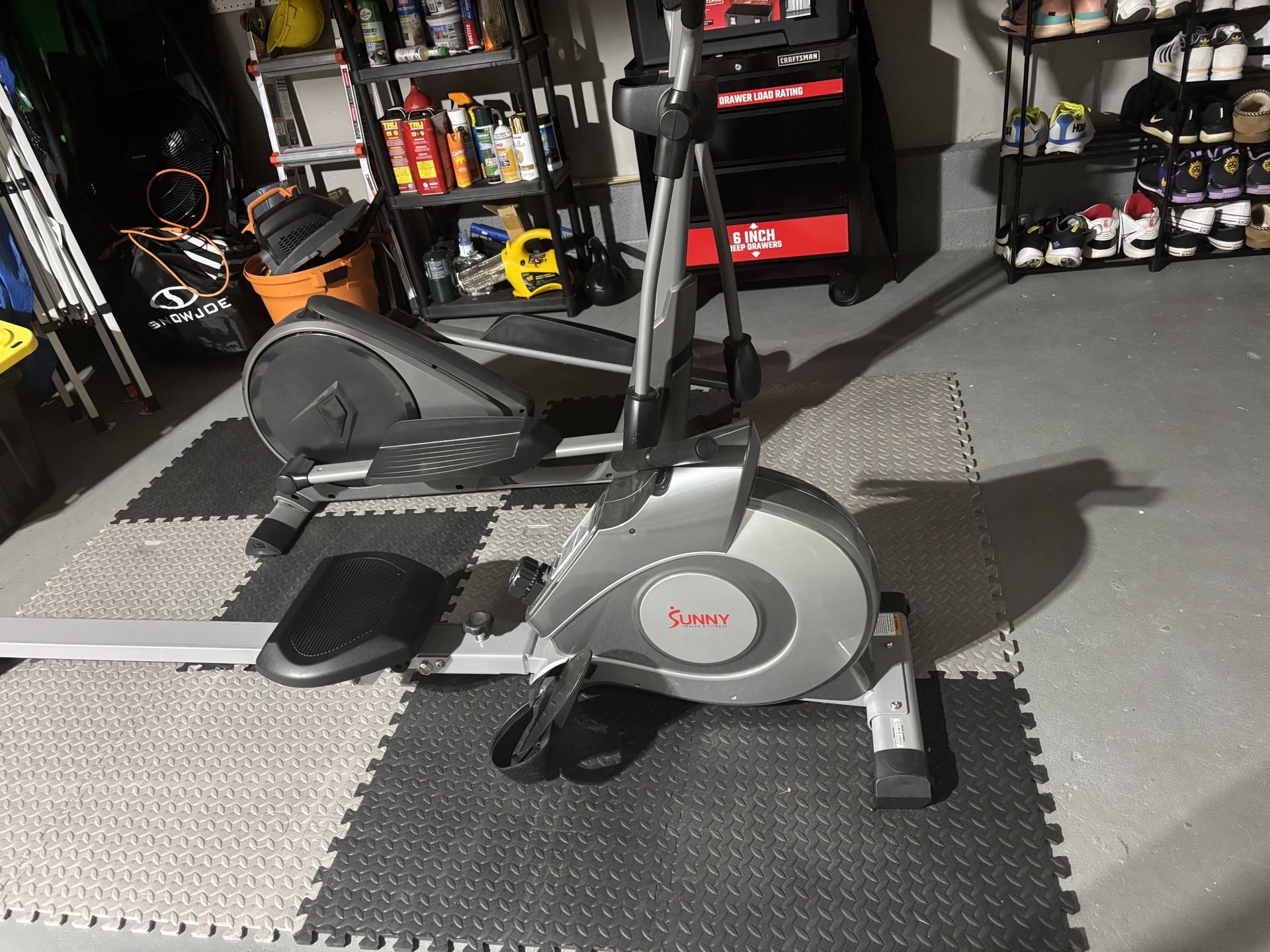 Elliptical And Rower