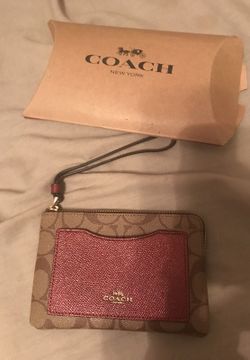 Coach wristlet