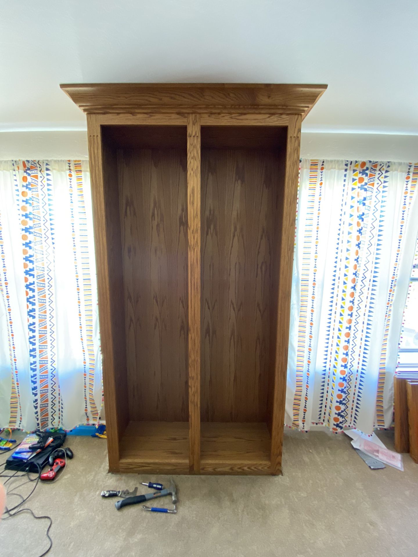 Very Large Book Shelf Oak Free