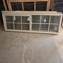 Vinyl Block Window