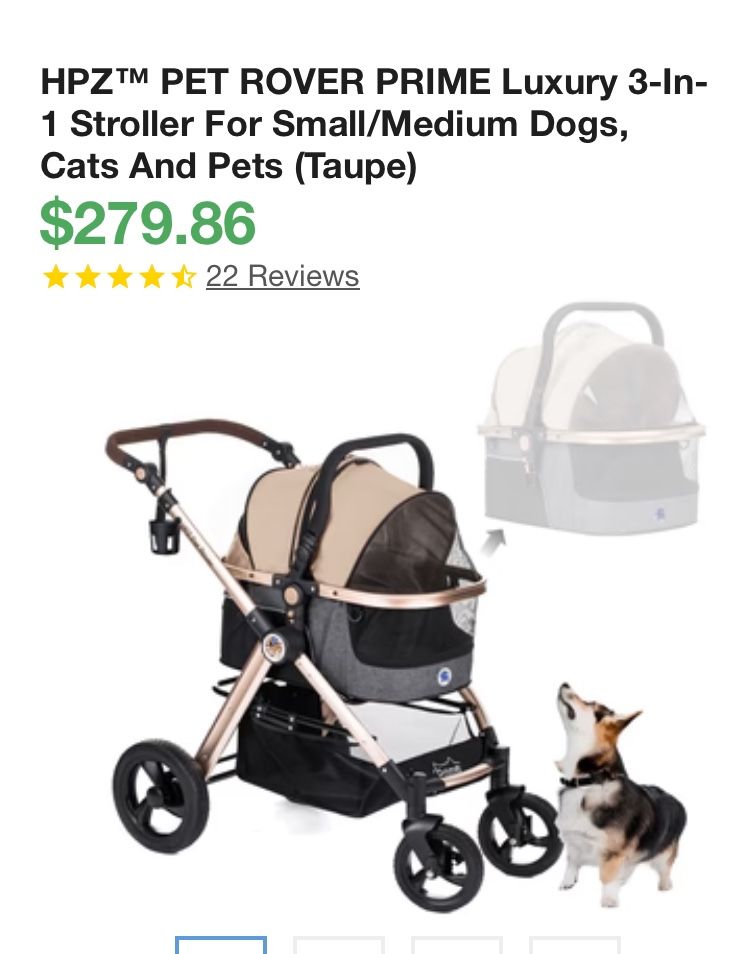 Pet Stroller Used Once 