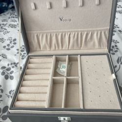 New PU Leather Jewelry Box 