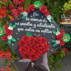 Graduation cap topper 
