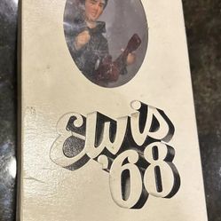1968 ELVIS PRESLEY STRAIGHT BOURBON  DECANTER MUSIC