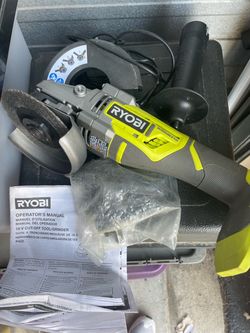 Ryobi 18V Brushless Cut-Off Tool Grinder P423. (Without charger or battery)