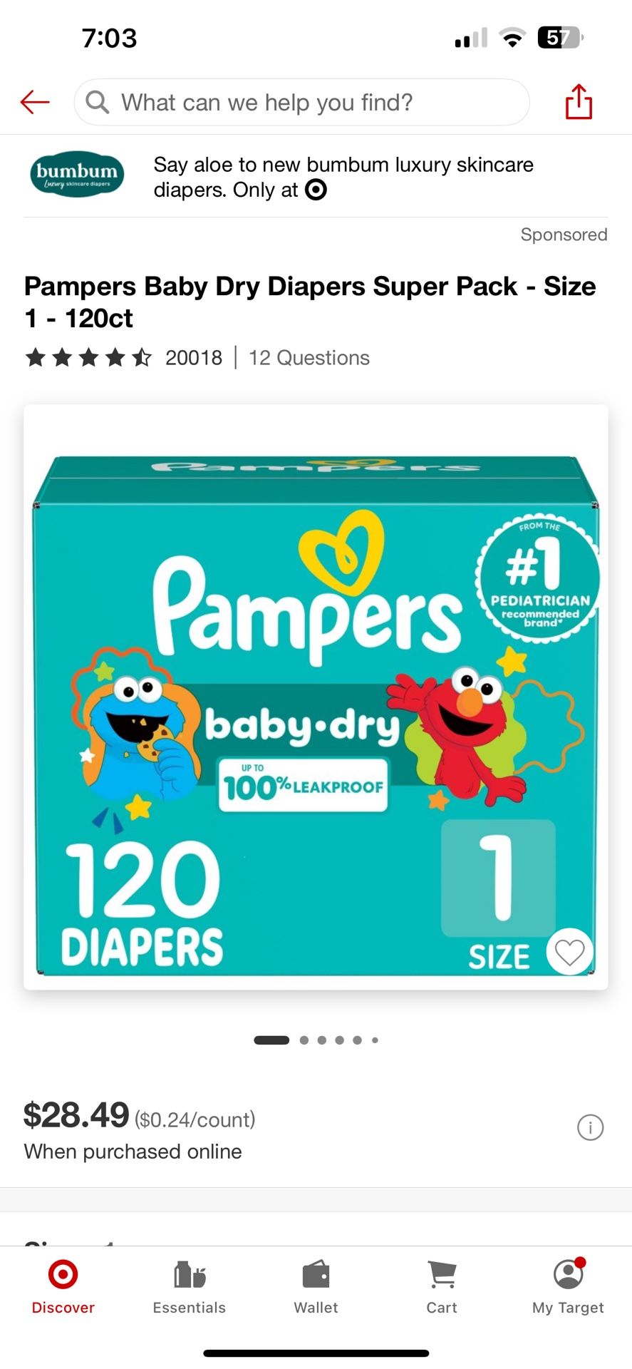 Pampers Baby Dry