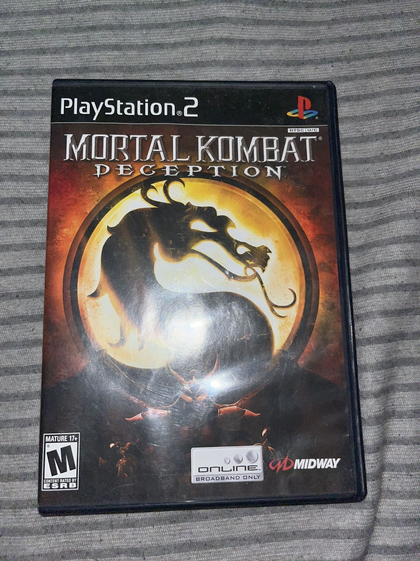 Mortal Kombat Deception  For Ps2 