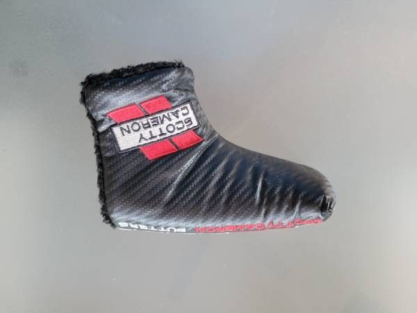 Scotty Cameron Putter Headcover Red Black Grey