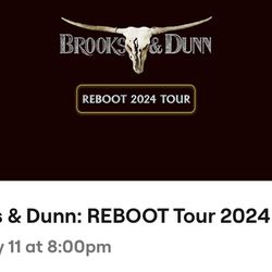 Brooks & Dunn: REBOOT Tour 2024 Sat May 11 at 8:00pm