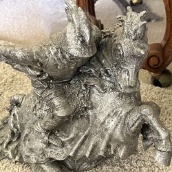 Mini Medieval Times Statue 