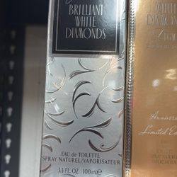 Elizabeth Taylor Brilliant White Diamonds EDT 3.4 Fl Oz 100ml