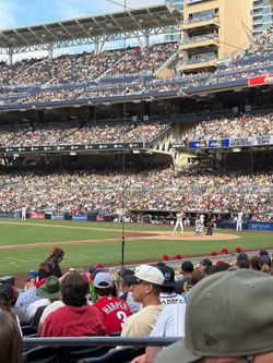 7/8 PADRES TONIGHT Trevor Hoffman Bobblehead 2Tix Sec 112 Row 17