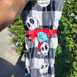 Disney Christmas Jack NIGHTMARE BEFORE CHRISTMAS BLANKET