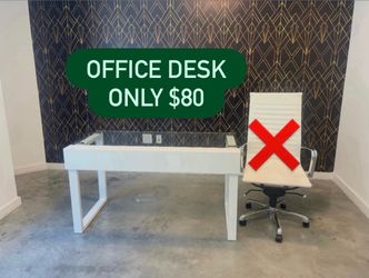 Workstation White Desk (1 Available)