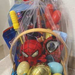 Spiderman Basket 🧺🐣🥚🐰