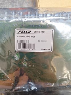 Rear Panel Card Input 