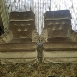 2 - Living Room chairs from Carol House that swivels & rock
Barely used.