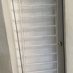 Over The Door Shoe Organizer Rack