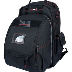 MELOTOUGH WELDING TOOL BACKPACK   for Tools and Helmet Extreme Gear Pack with Large Capacity Helmet Holder Luggage Storage Bag (Black) New in Sealed B
