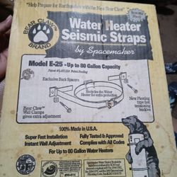 Water Heater Seismic Straps