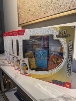 Pokemon 30th anniversary poster collection
