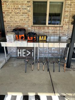 Fishing Gear Dream Lot, excellent condition ,850.00 OBO