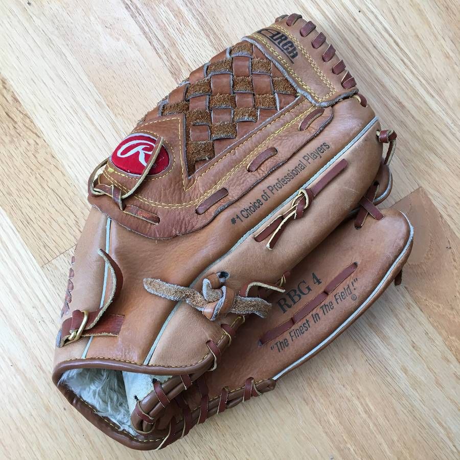 Rawlings Baseball Softball Mitt Glove Model RBG4 13" RHT