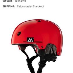 ⛑️ Magneto Kids Skateboard Helmet – Red