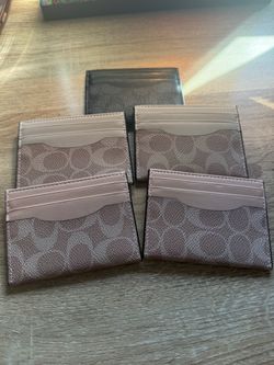 Coach card holders