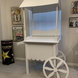 Wooden Candy Cart - Custom Design - Backdrops - Woodworking - Marquee Letters - Home Wall Decor 