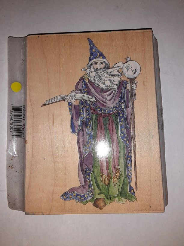 Large Wizard Stamp