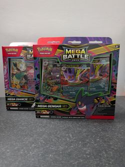 Pokemon Mega Battle Deck Mega Gengar & Mega Diancie Box